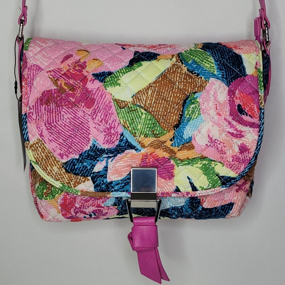 💫NEW! VERA BRADLEY SUPERBLOOM CARSON CROSSBODY PURSE